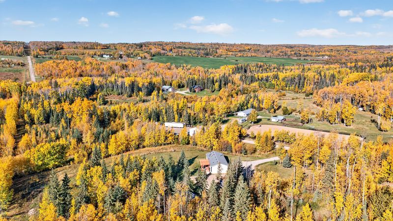 Aerial photograph of rural land and farmland 1
