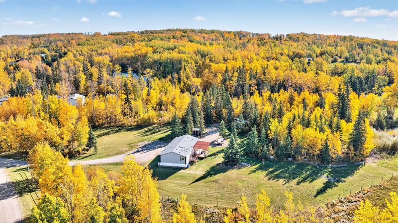 Aerial photograph of rural land and farmland 2