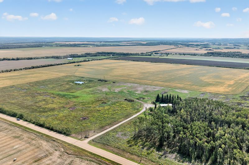 Aerial photograph of rural land and farmland 4